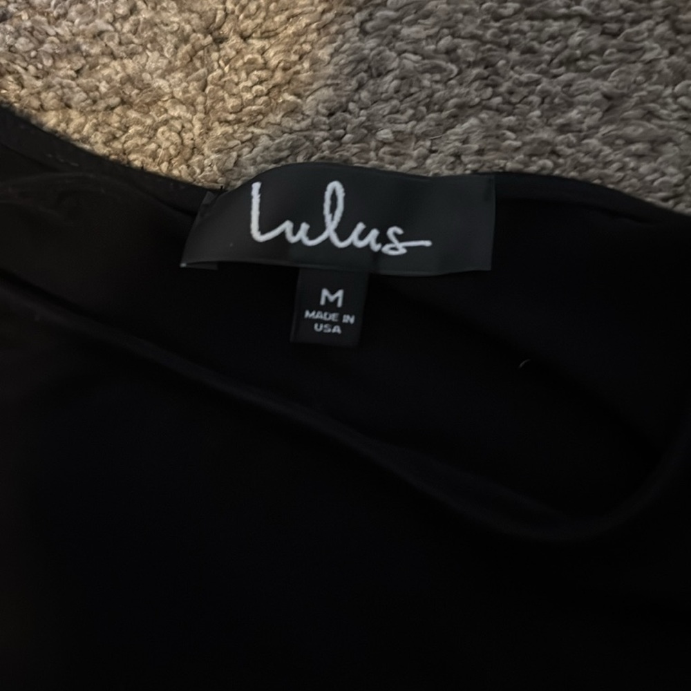 Lulus Black Basic Dress - image 2